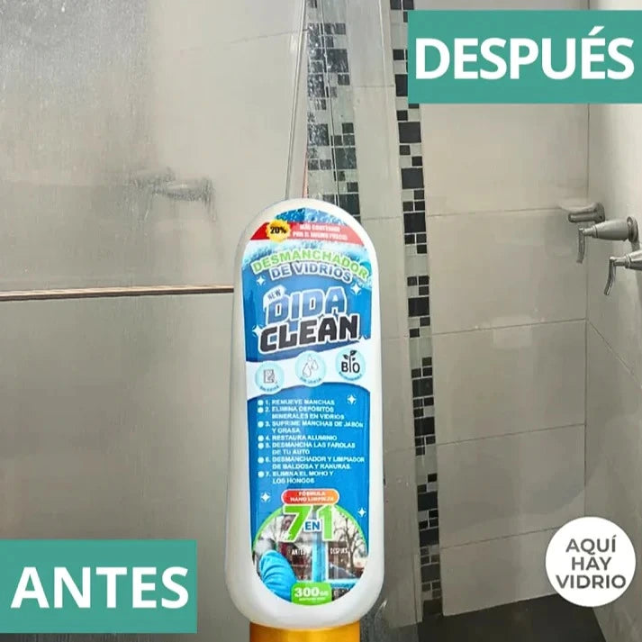Desmanchador de vidrios DIDA CLEAN