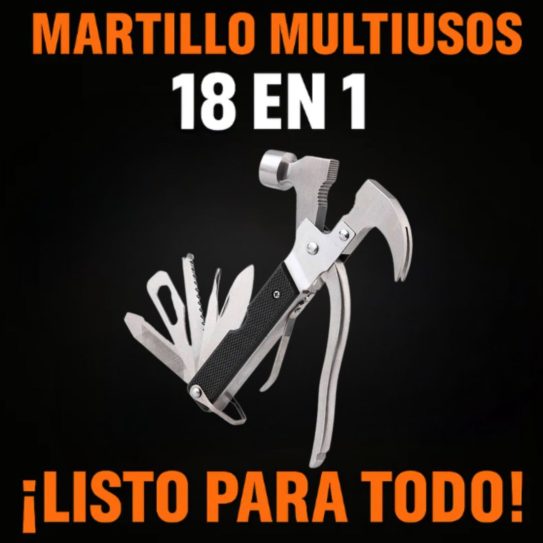 Martillo Multiusos HammerPro 18 en 1