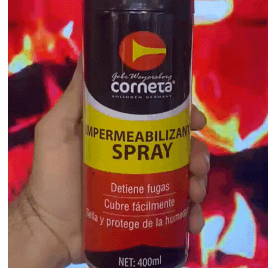 Impermeabilizante en Spray Negro